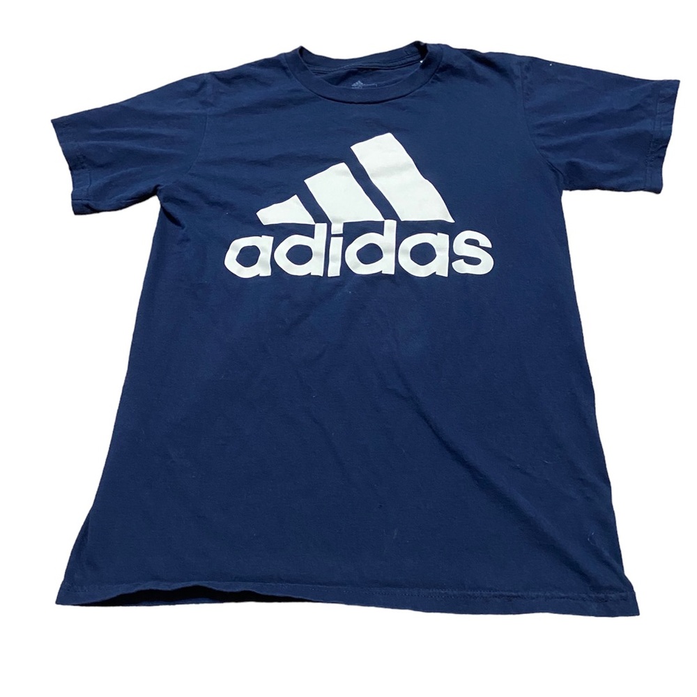 Adidas navy blue go to tee, men’s size small